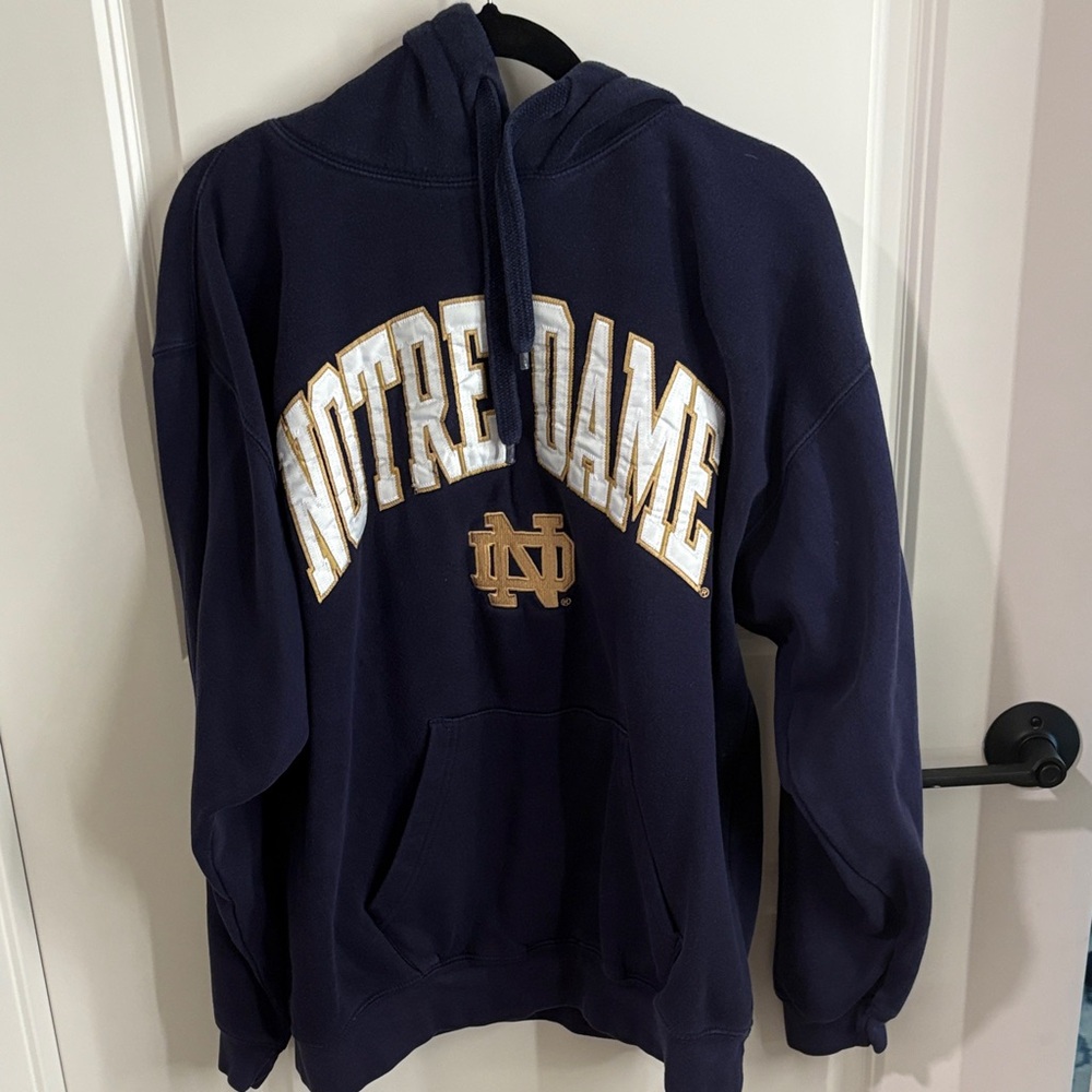 Notre Dame Navy & Gold Hoodie